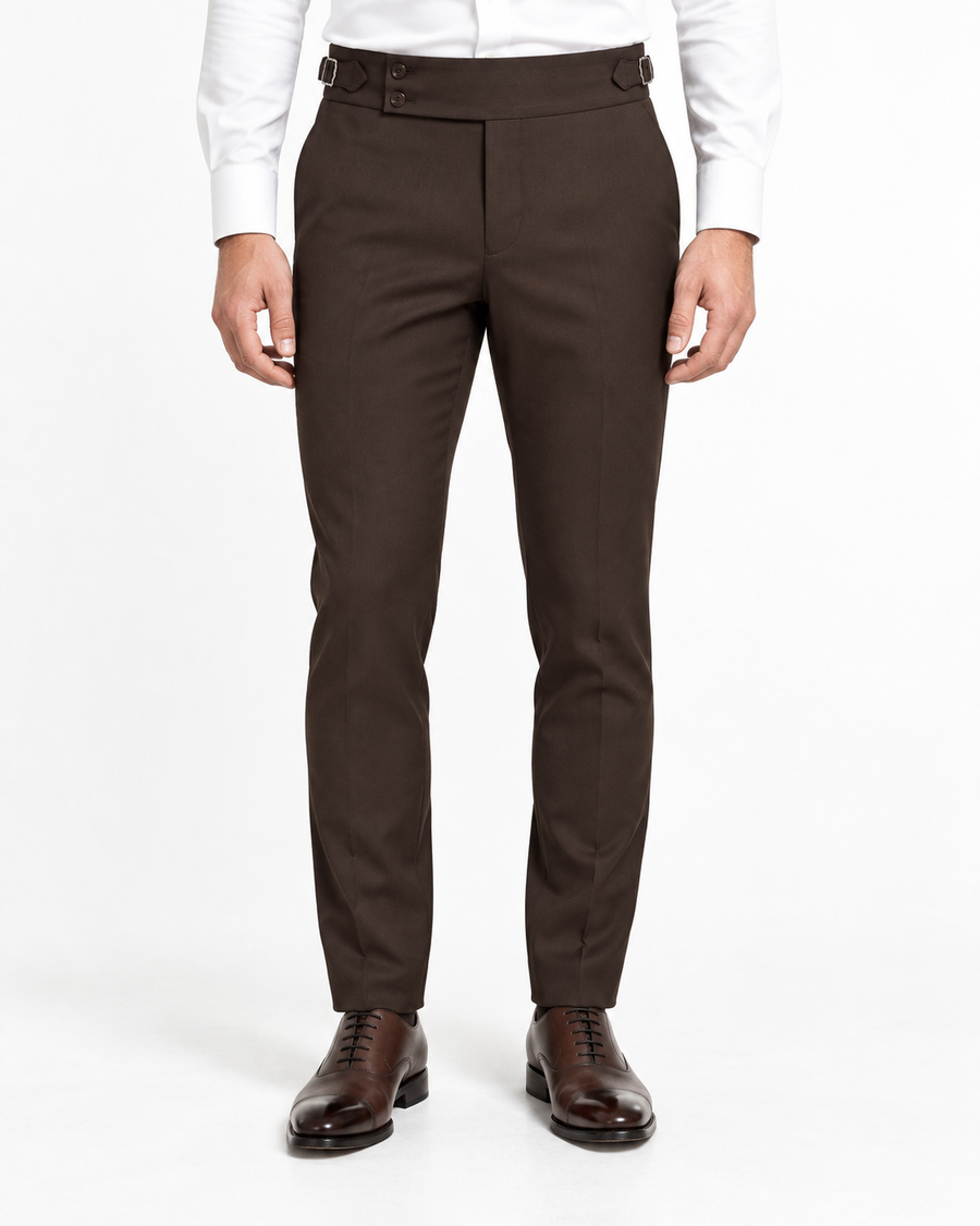 
Bellano — muške pantalone, braon